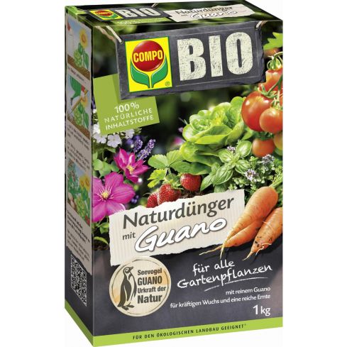 Compo Bio Natur Dünger Guano 1kg