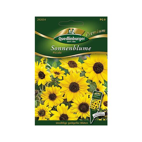 Quedlinburger Samen Sonnenblumen Piccolo 292054
