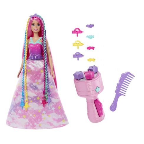 Mattel Barbie Dreamtopia Flechtspaß & Zubehör HNJ06