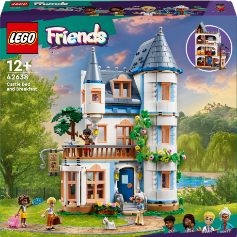 Lego Friends Burg mit Ferienunterkunft 42638