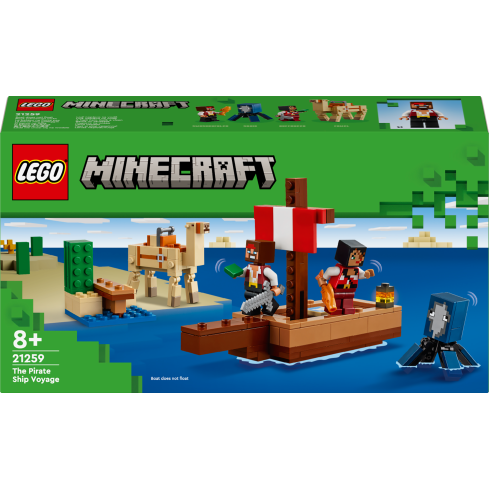 Lego Minecraft Die Piratenschiffreise 21259