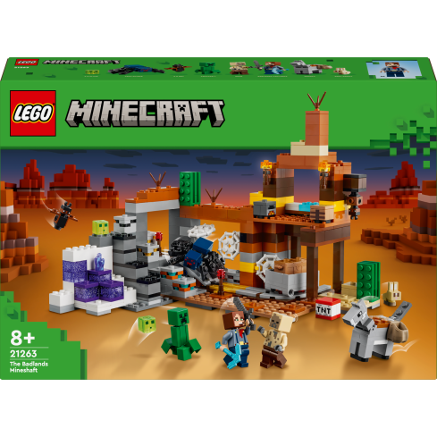 Lego Minecraft Die Mine in den Badlands 21263