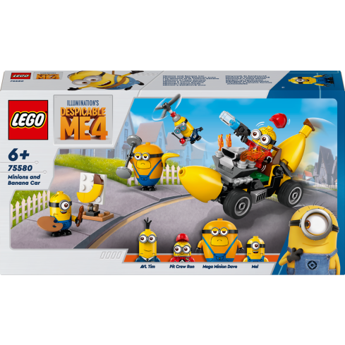 Lego Minions und das Bananen Auto 75580