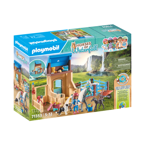 Playmobil World of Horses Amelia & Whisper mit Pferdebox