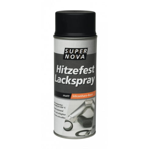 Super Nova Hitzefest Lackspray Schwarz 400ml