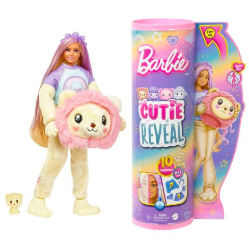 Mattel Barbie Cutie Cozy Cute Reveal - Löwe HKR06