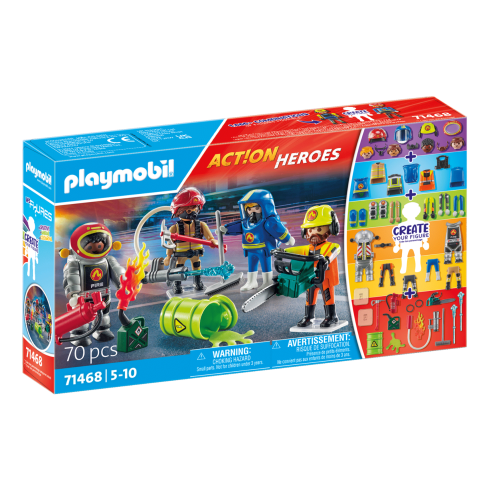 Playmobil Action My Figures: Feuerwehr 71468