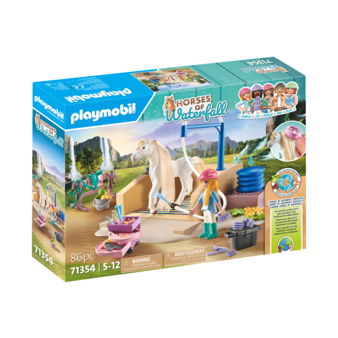 Playmobil Isabella & Lioness mit Waschplatz 71354
