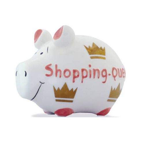 Sparschwein klein / Shopping Queen