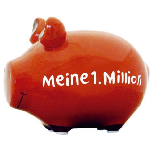 Sparschwein klein / meine 1. Million