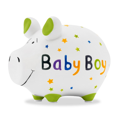 Sparschwein klein / Baby Boy