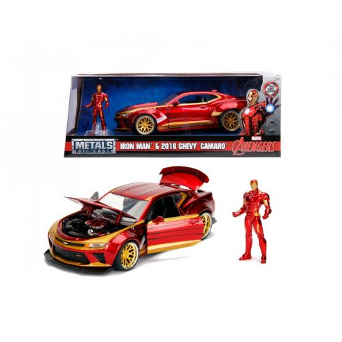 Jada Toys Marvel Iron Man 2016 Chevy Camaro 1:24