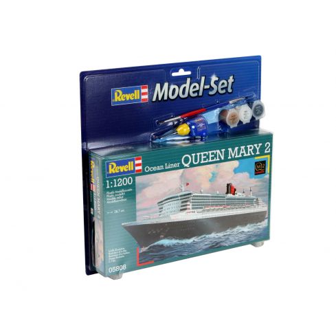 Revell Bausatz Model Set Ocean Liner Queen Mary 2 65808