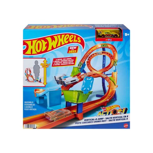 Mattel Hot Wheels Action Vertikaler 8er-Kurvensprung HMB15