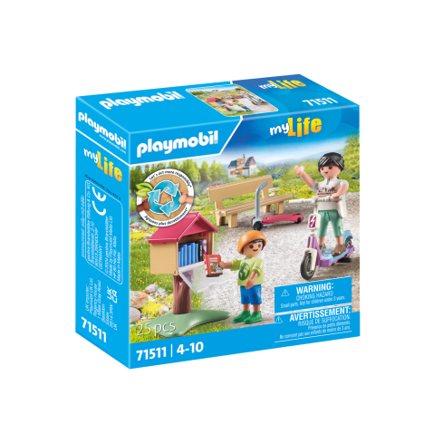 Playmobil My Life Büchertausch für Leseratten 71511