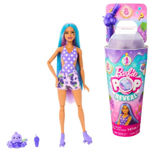 Mattel Barbie Pop! Reveal Juicy Fruits - Traubensaft HNW44