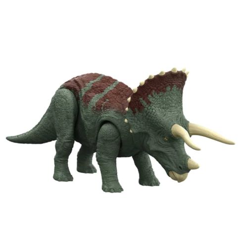 Mattel Jurassic World Roar Strikers Triceratops HDX34
