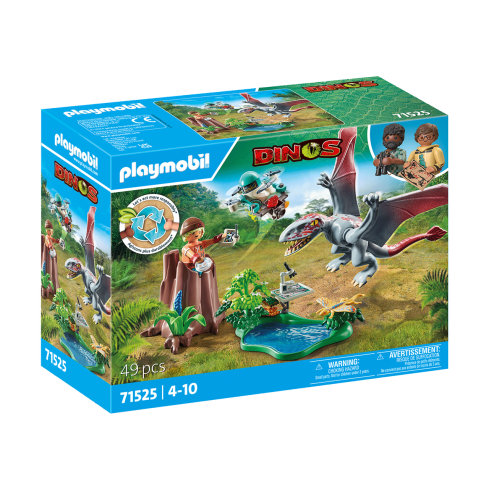 Playmobil Dinos Beobachtungsstation für Dimorphodon 71525