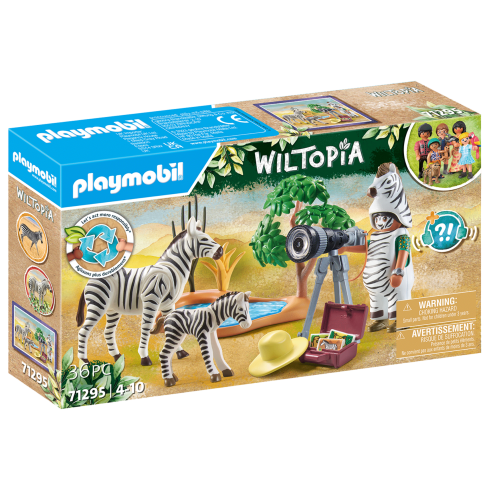 Playmobil Wiltopia - Unterwegs mit der Tierfotografin 71295
