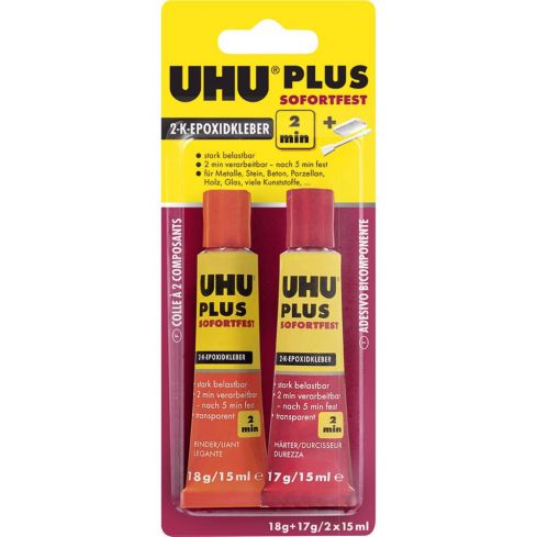 UHU Plus Sofortfest zwei-Komponentenkleber 35g