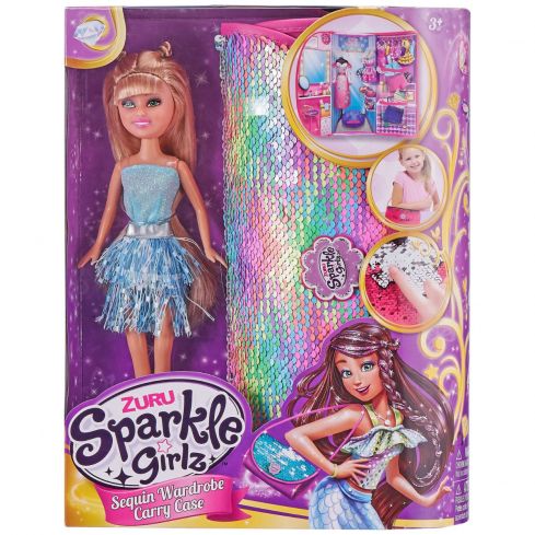 Trend Sparkle Girlz Puppe mit Wendepailetten-Tasche