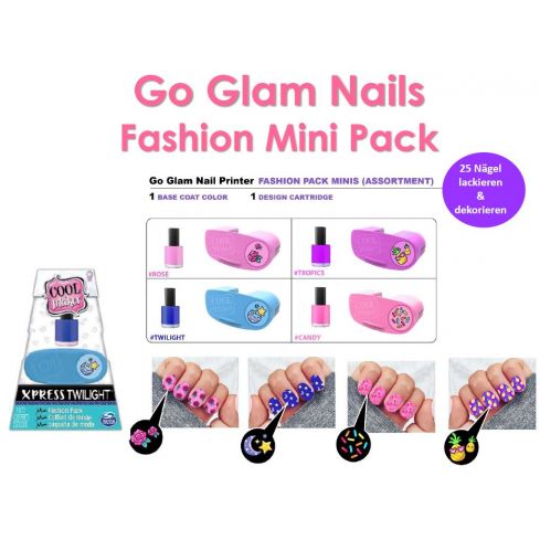 GO Glam Nails Fashion Pack Mini