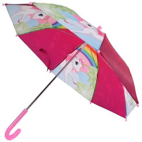 Trend Kinder Regenschirm Einhorn 70x60cm