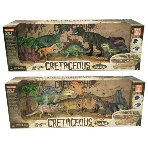 Trend Dinosaurier Spielset mit 6 Tieren 2fach sortiert