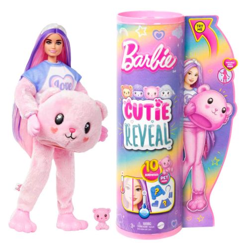 Mattel Barbie Cutie Cozy Cute Reveal - Teddybär HKR04